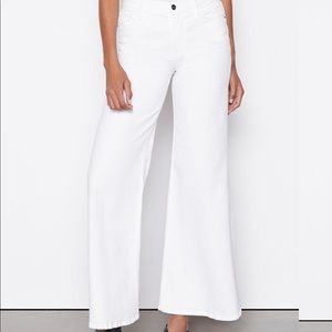 Frame Le Palazzo white jeans size 26